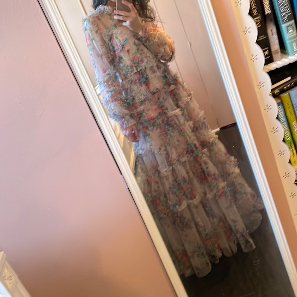 Modest Maxi Floral Gown
